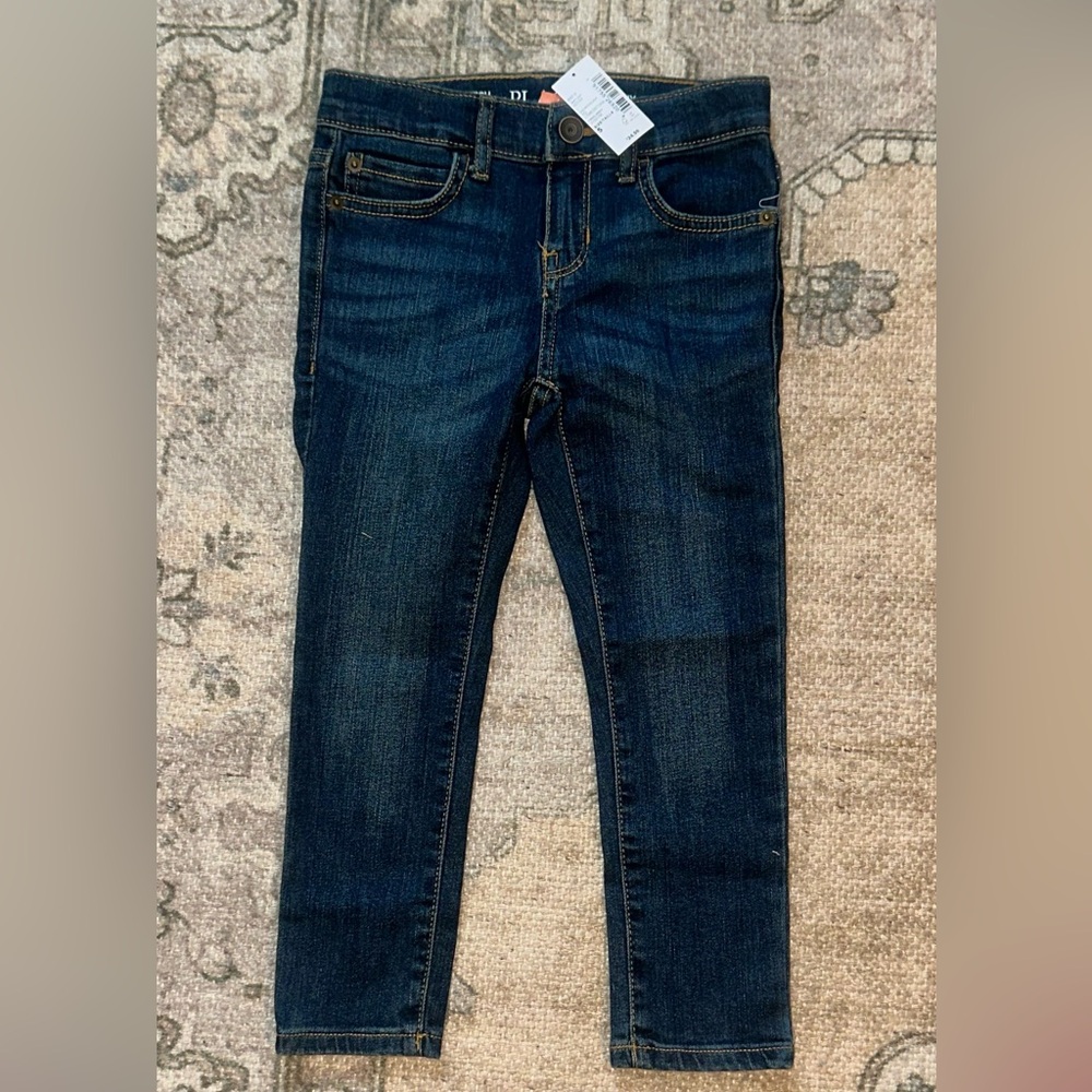Boys Skinny Dark Blue Jeans